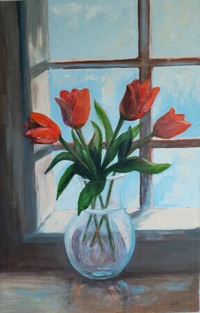 Glorious Tulips - Inquire About this work